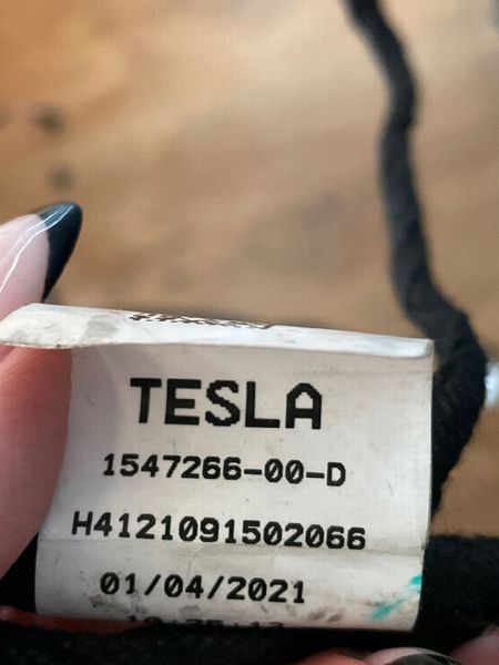 1547266-00-D Електропроводка кліматичної установки (пічки) салону Tesla Model 3, Y фото