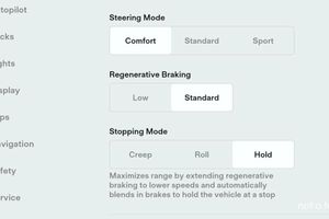 Почему Tesla обновляет режимы остановки для моделей 3 и Y, чтобы использовать исключительно режим удержания фото