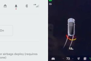 Tesla улучшает подключение к Интернету и добавляет интуитивно понятный реверс в обновлении программного обеспечения (Видео) фото