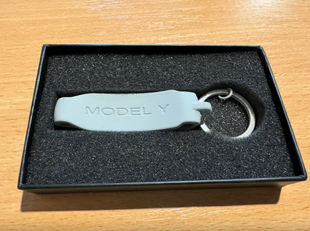 1587383-00-A Key case Tesla Model Y Grey photo