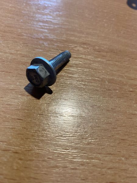 1128091-00-B Threaded bolt HF,M6x16,(STL),SNZN,PTC,T2000 Tesla Model 3, Y photo