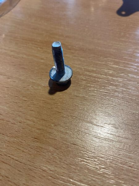 1128091-00-B Threaded bolt HF,M6x16,(STL),SNZN,PTC,T2000 Tesla Model 3, Y photo