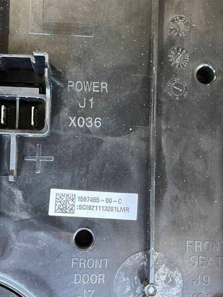 1567455-00-C ASY, M3, LOW VOLTAGE CONTROLLER, LEFT Tesla Model 3 photo