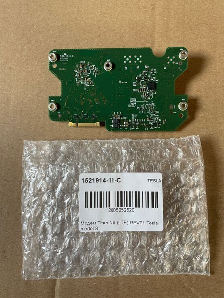 1521914-11-C Titan NA Modem (LTE) REV01 Tesla Model 3, SR, X, Y photo