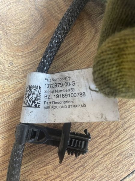 1070979-00-G Rear Motor Ground Cable Tesla Model 3, 3R, Y photo