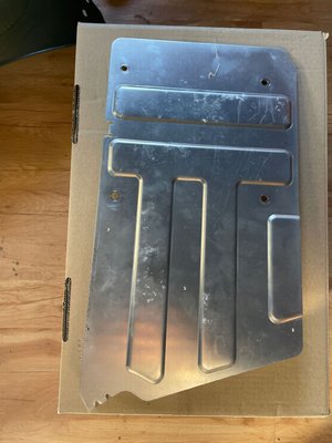 1013499-00-F Кришка металева блока керування панорамним люком Tesla Model S, SR фото